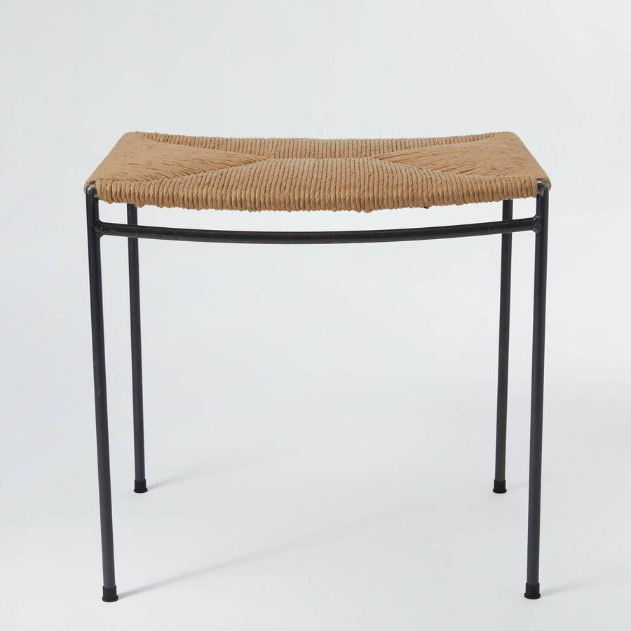 Single Rail Stool - Rush