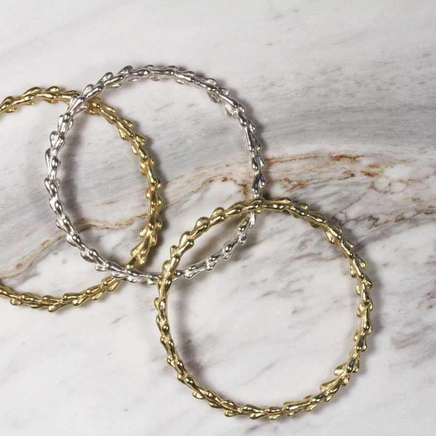 Willow Bangle - Brass